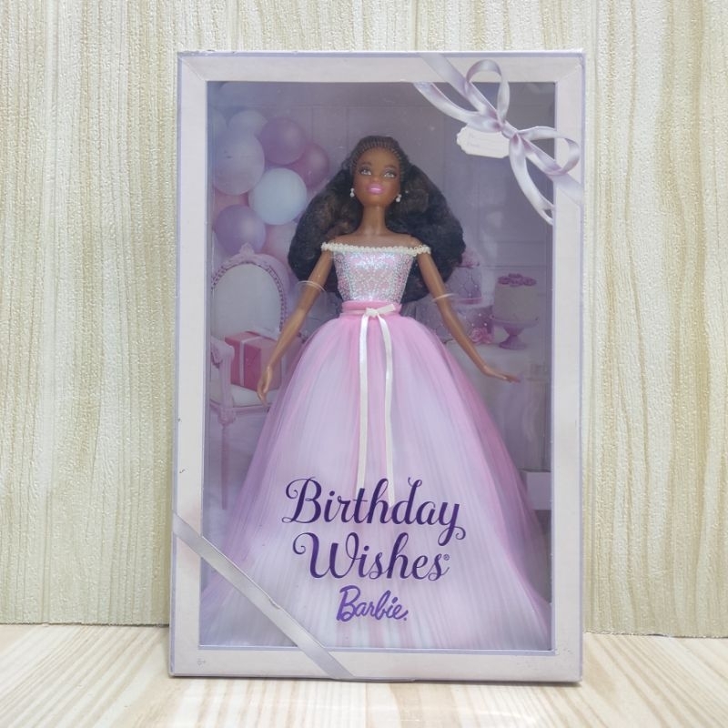 Boneka Barbie Collector Birthday Wishes Original