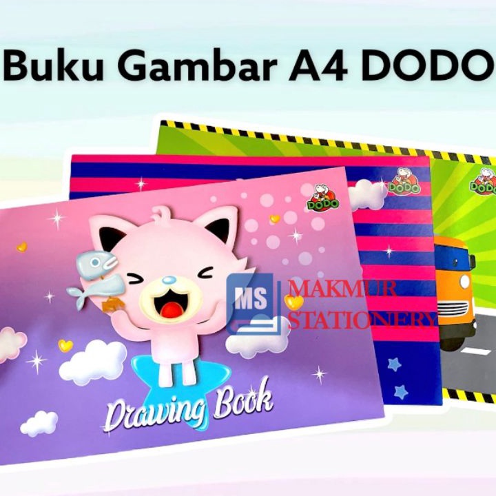 

CUCIGUDANG Buku Gambar A4 Dodo Pak 1 Pcs