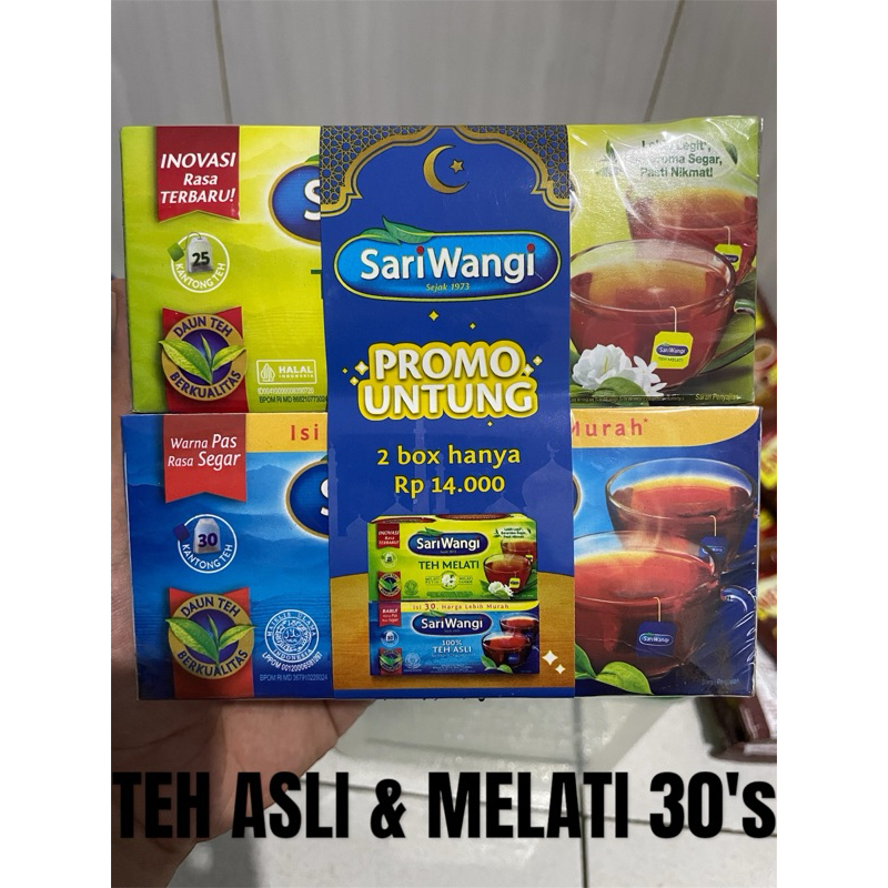

TEH SARIWANGI BELI 1 GRATIS 1 30x1.85g