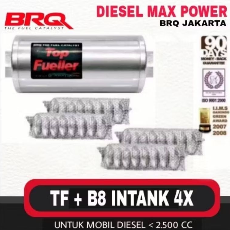 BRQ DIESEL PACKAGE MAX POWER | EURO-4 SIAP BIO SOLAR | FORTUNER GR 2.8 PAJERO INNOVA SANTAFE CHEV NE