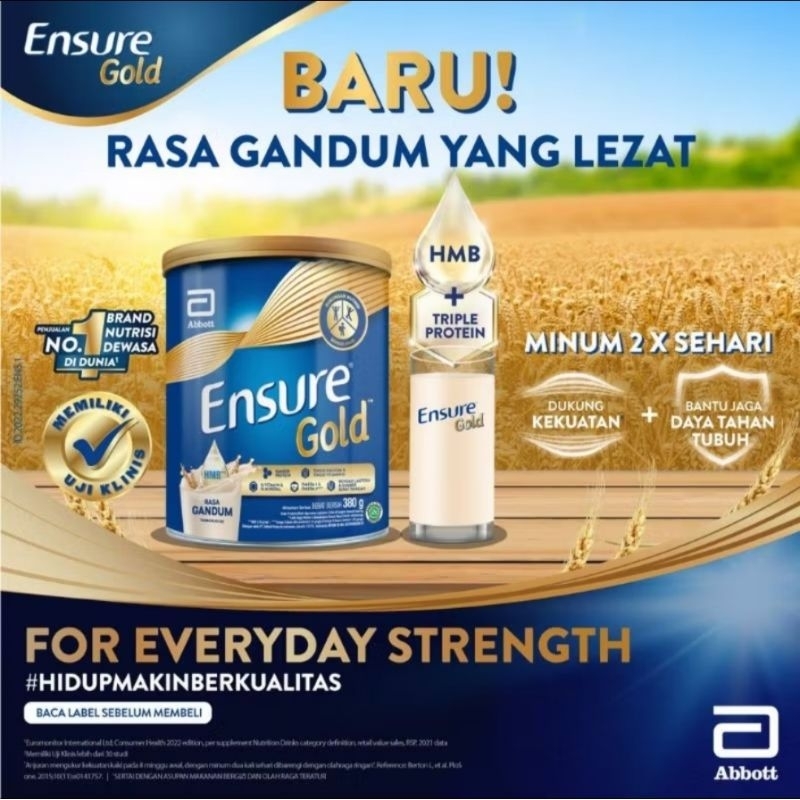 

ensure gandum 380g exp bulan 11 2024