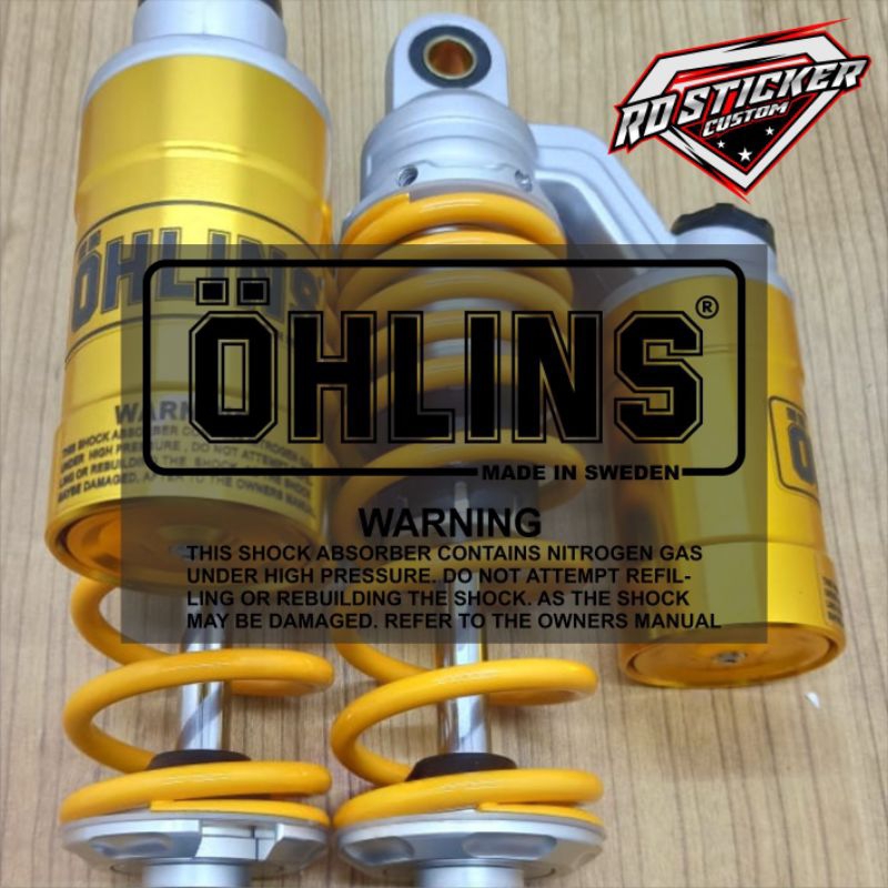 sticker shockbreaker ohlins
