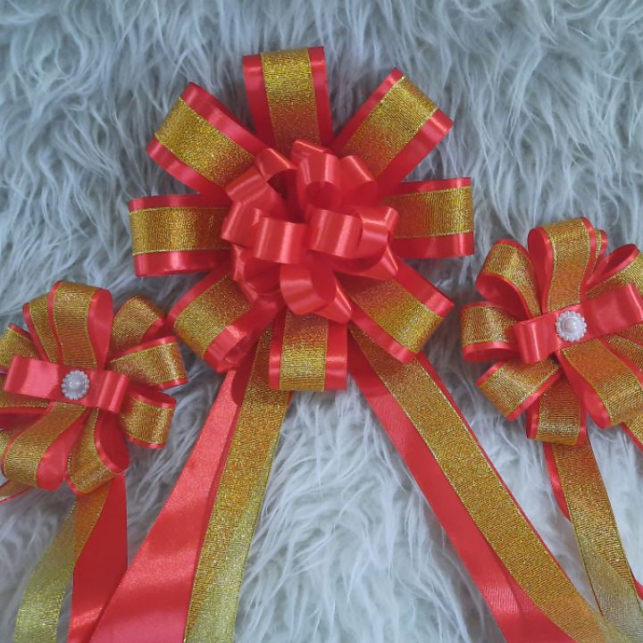 

KUALITAS TERJAMIN Pita peresmian satin metalik