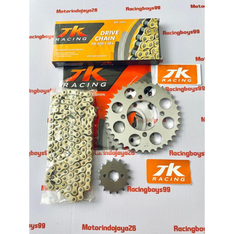 GEAR SET TK RACING FIZR ALFA RK KING CRYPTON JUPITER Z JUPITER MX LAMA MX NEW