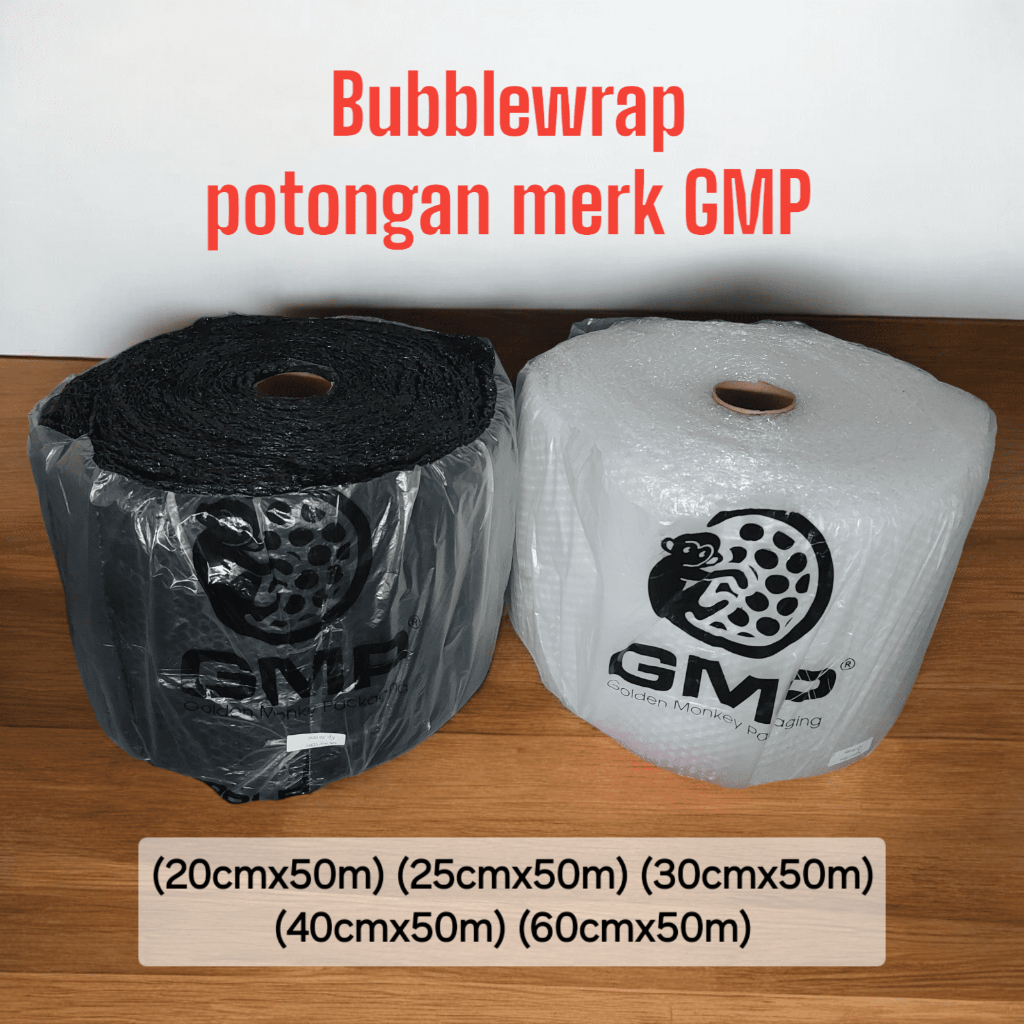 

Bubble wrap 30cmx50m GMP (Golden Monkey Packaging) potongan 2kg & 3kg bisa request ukuran| Tulungagung, Blitar, Kediri, Ponorogo, Trenggalek Jawa Timur