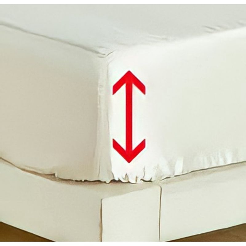 Penambahan Tinggi Sprei | Sprei Custom | Ukuran Kasur Double / Kasur Single