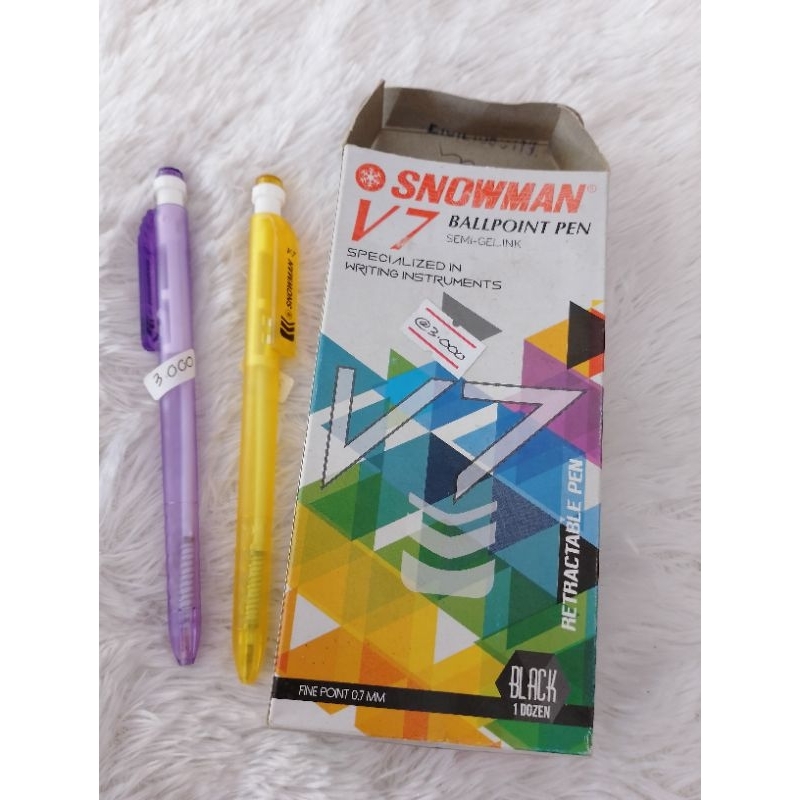 

Ballpoint Snowman V-7 Bijian