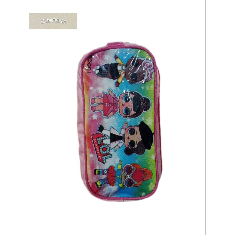 

Tas Tempat Pinsil / Pulpen Tas Rel Seleting Gambar LoL