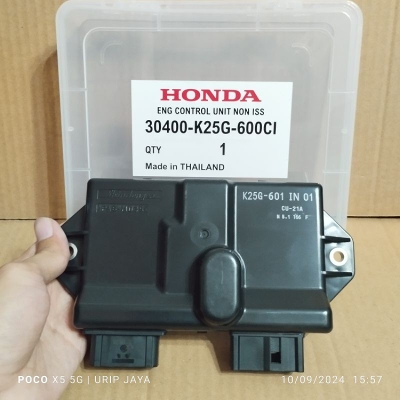Ecu Non-ISS K25G-601 ECU Beat fi / Beat eSP / Beat POP / Scoopy eSP K16R stater halus 2014-2016