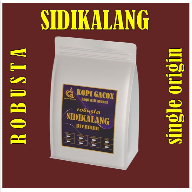 

Kopi Robusta SIDIKALANG Kopi Murni GC 100/200/500 Gram