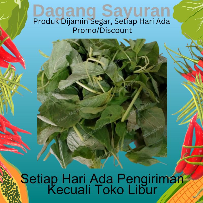 

BAYAM POTONG SEGAR/SAYURAN SEGAR/SOLUSI SIMPEL DALAM MEMASAK 175 GRAM