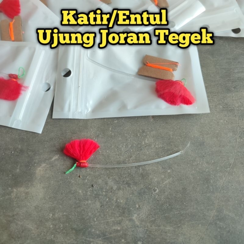 Katir/Antul Ujung Joran Tegek, untuk Ikan Belanak, baronang dll