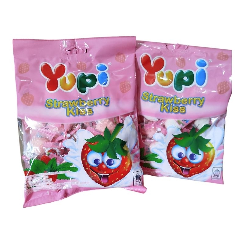 

yupi strawberry kiss 120g