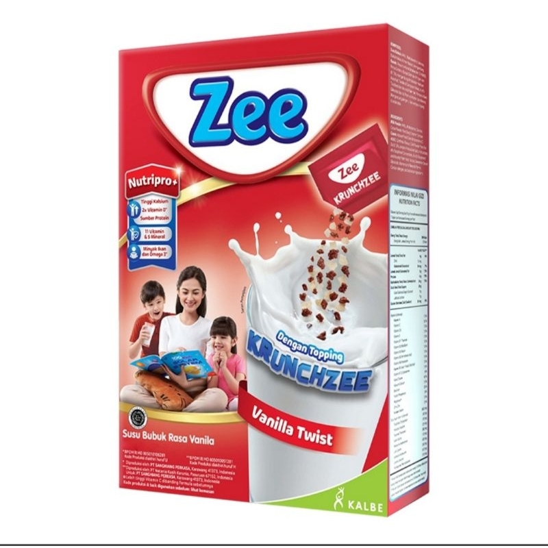 

Zee Nutripro Complex Susu Bubuk Vanilla Cokelat Swiss 337,5 gram