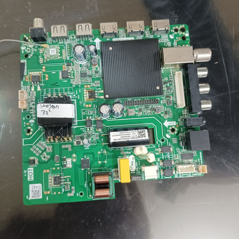 MB led tv weyon 32 - mainboard tv - mesin tv led