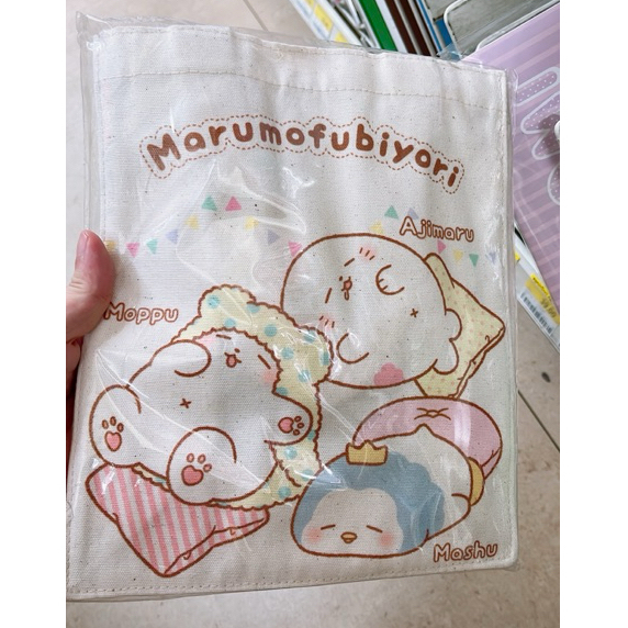 

[READY STOCK] Licensed Sanrio Thailand Marumofubiyori Stationery Set (tas + notebook)