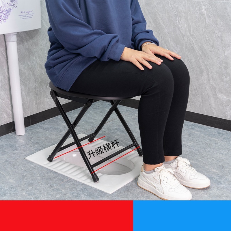 BANTU LANSIA ORANG TUA Kursi BAB WC / KURSI STROKE untuk Camping Hiking Commode Chair Kursi Toilet /