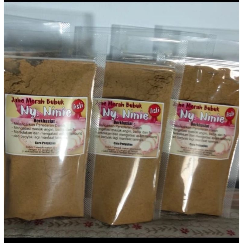 

JAHE MERAH ASLI (Bubuk)
