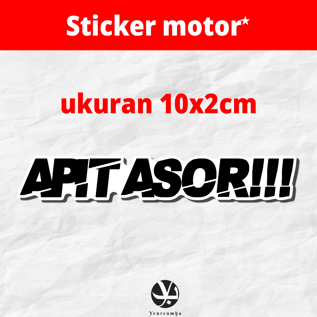 

STICKER KATA KATA APIT ASOR - STICKER APIT ASOR - STICKER ISTILAH ADU AYAM - APIT ASOR JI !!!