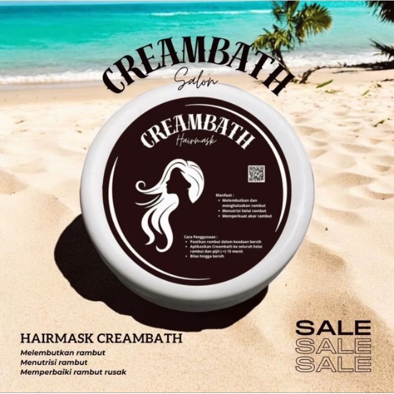Creambath 50gram | Penghalus rambut | Creambath murah |  Creambath ala salon