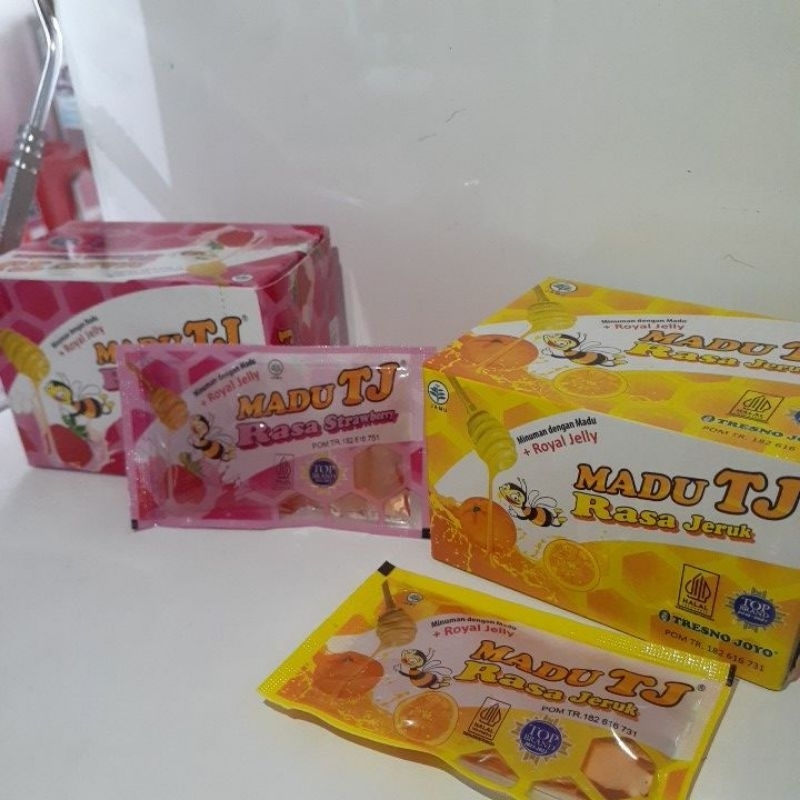 

MADU TJ SACET RASA JERUK & STRAWBERRY 20 gr (1SACET)