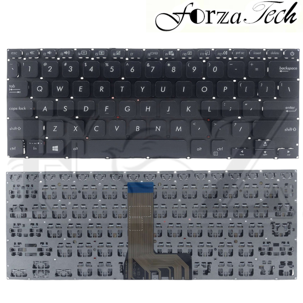 Keyboard Laptop Asus P1411 P1411cj P1411cja P1411cjp P1411cm P1411cma Hitam BERGARANSI NEW