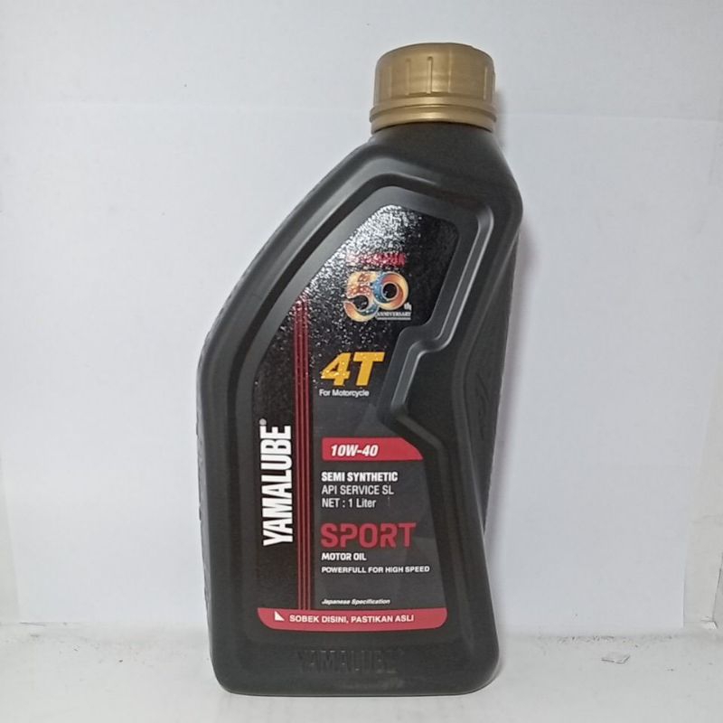 [JAMIN ORI] OLI SEPEDA MOTOR YAMALUBE SPORT 4T 10W 40 1 LITER