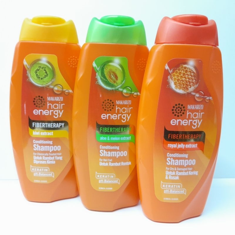 Makarizo hair energy conditioning shampoo keratin rambut 170ml
