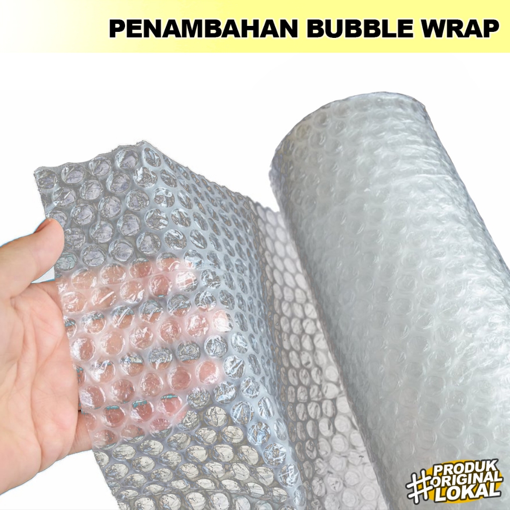 

Extra Packing Bubble Penambahan Packing Bubble