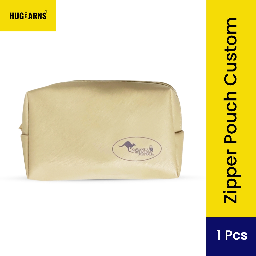 HUGeARNS - Pouch Custom Premium Corporate Merchandise Custom Pouch Premium / Zipper Pouch Custom / P