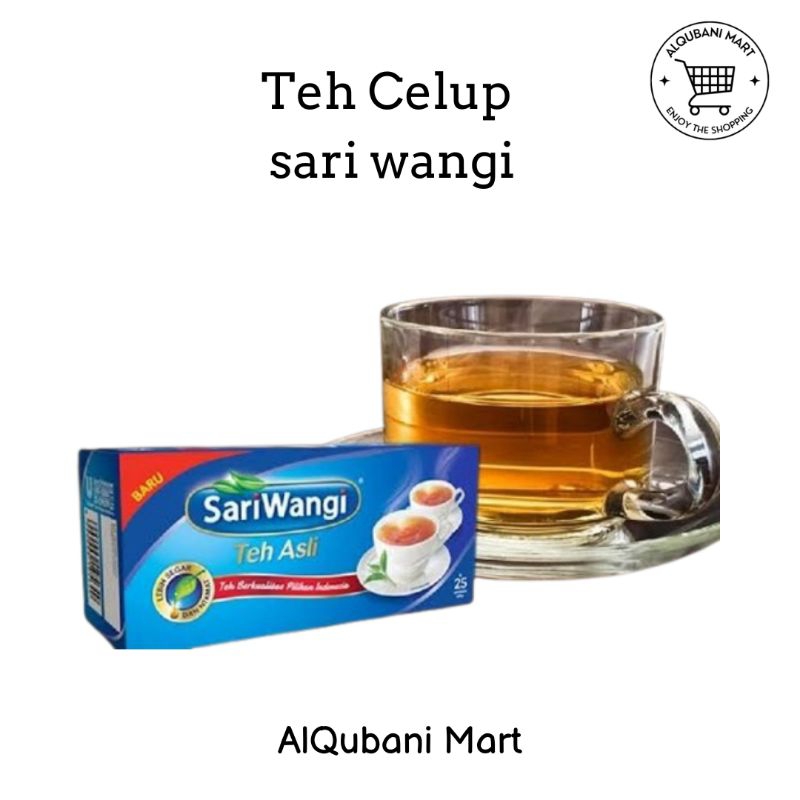 

Teh Celup Sariwangi 1 Box Isi 25, isi 50, Isi 100 bags Teh sariwangi