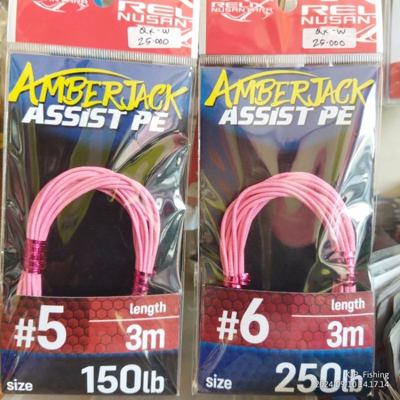 Kevlar relix nusantara amberjack assist PE