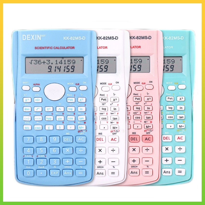 

Kalkulator Color Function Scientific Kalkulator 24 Fungsi Kalkulasi 3 Warna scientific calculator