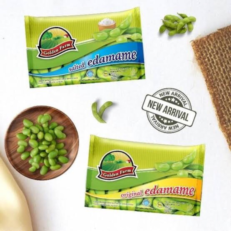 

NOB Vegetable Frozen Golden Farm Edamame Orinal 450gr