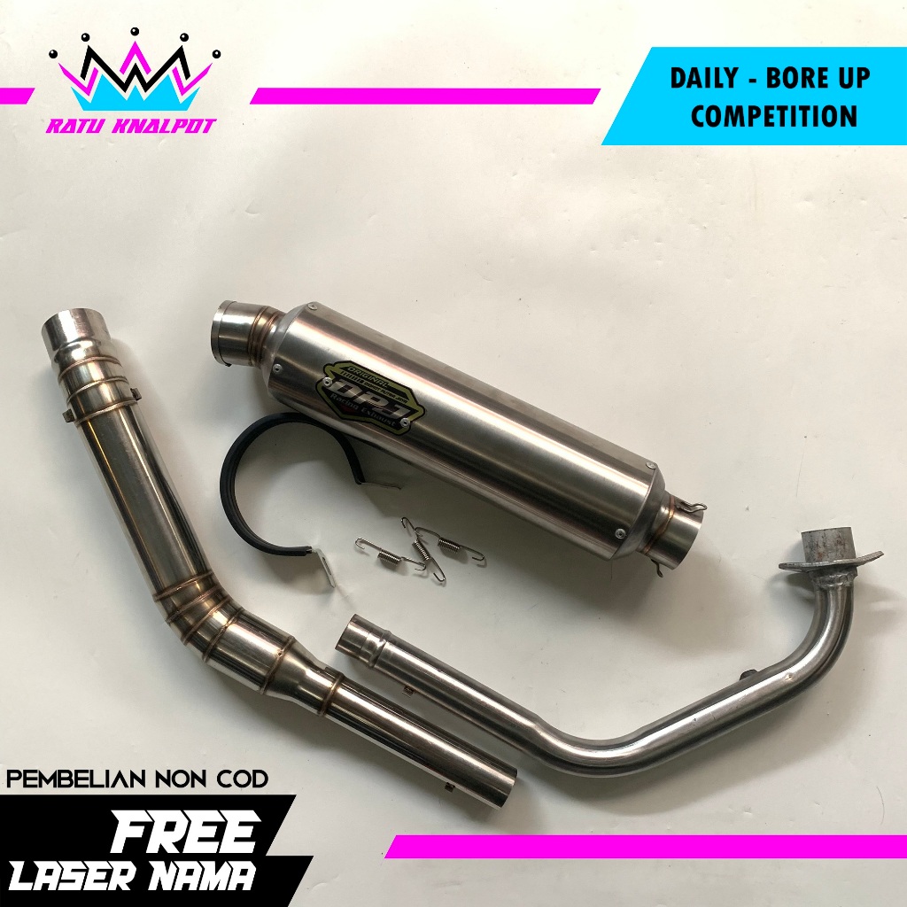knalpot racing dpj pnp cb gl tiger megapro Satria Fu Vixion