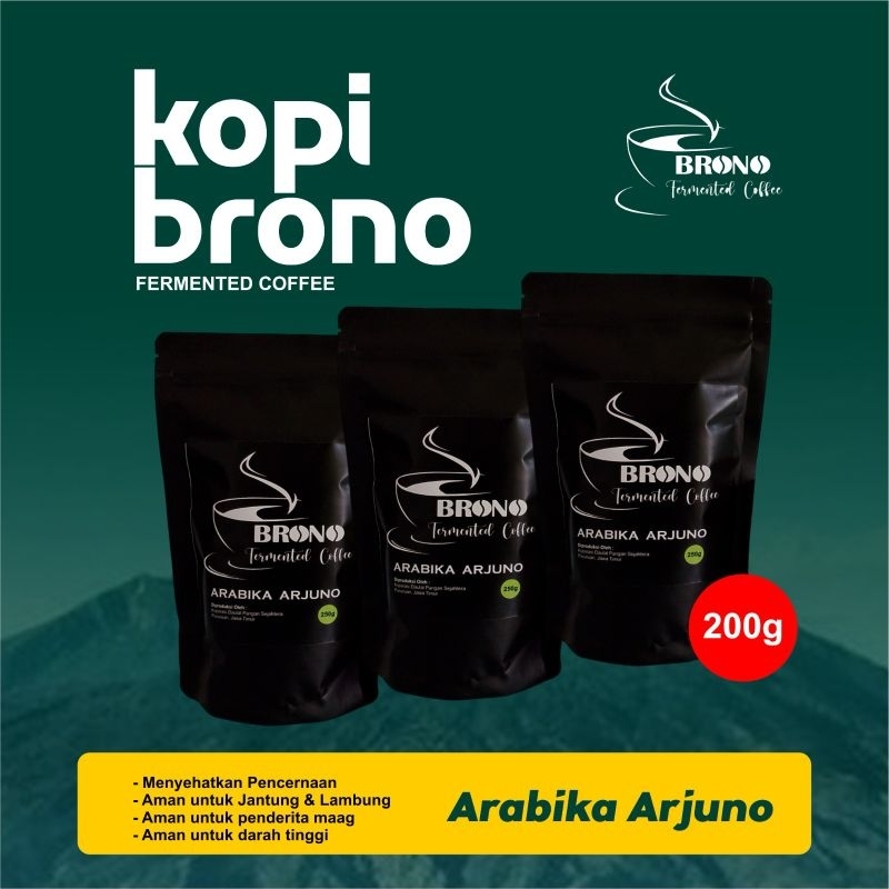 

BRONO FERMENTED COFFE - 100% ARABIKA FERMENTED