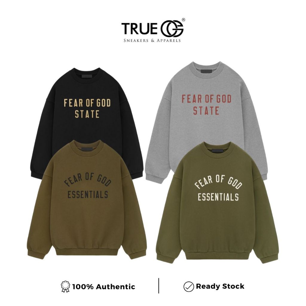 Fear Of God Essentials State Crewneck Authentic