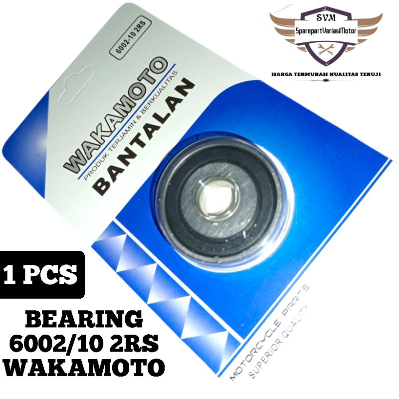 TERMURAH BEARING BLOK CVT HONDA 6002-10 2RS LAHER 6002/10 2RS