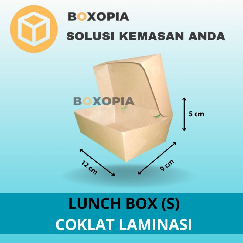 

Lunch box kraft S & M 18×11×5 / 12×9×5 290gsm / Dus ayam geprek / Dus nasi goreng / Dus nasi rames (25pcs)