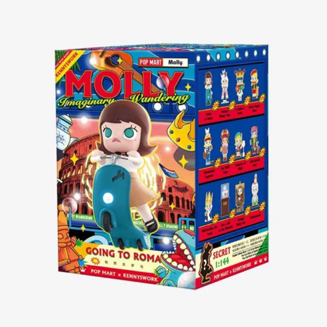 POP MART MOLLY Imaginary Wandering Self Guided Tour Popmart SELECTED Rare