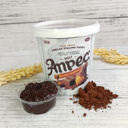

Cokelat Pasta Crispy Ampec | Selai Cokelat Crispy Ampec 500 gr