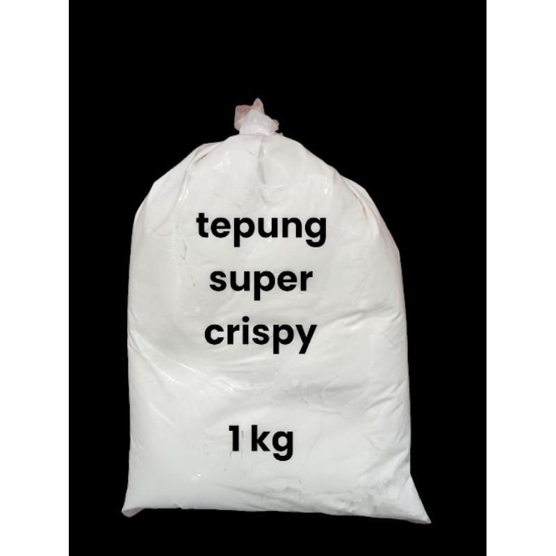 

tepung super crispy menjadikan gorengan tetap crispy meskipun seharian