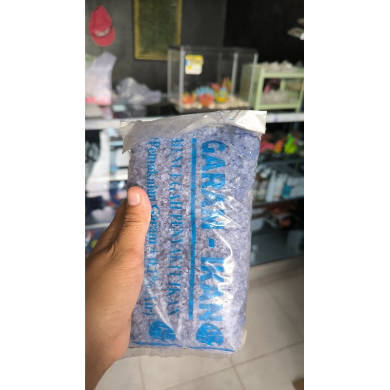 

Garam Ikan Biru Kasar 500gram