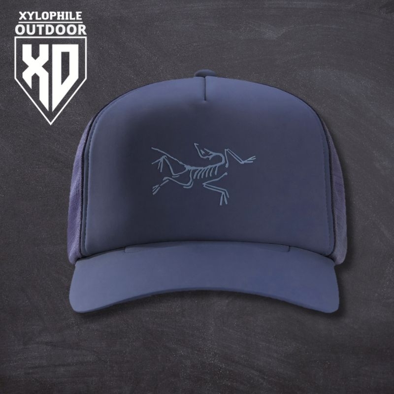 Arcteryx Bird Curved Brim Logo Trucker Arcteryx Logo Trucker Topi Arctryx