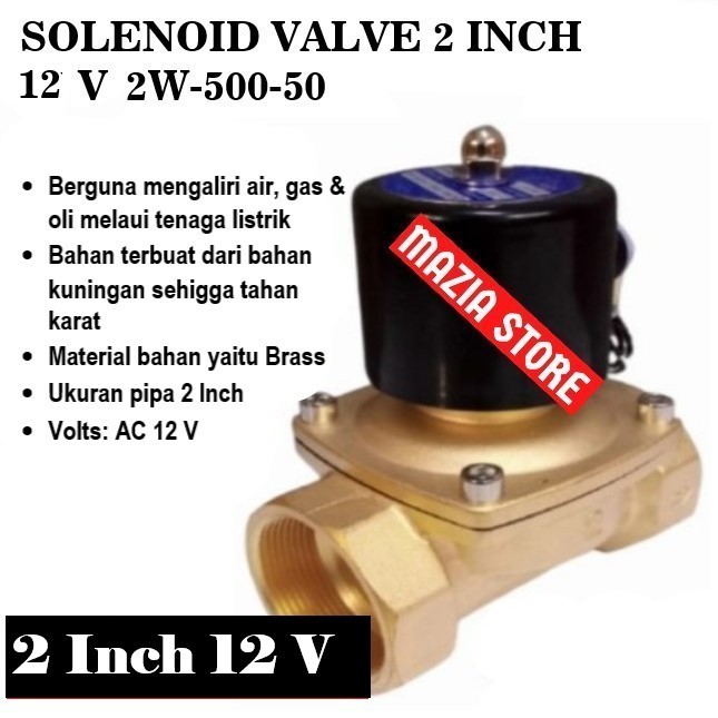 Selenoid/Solenoid Valve 2 inch 2W-500-50