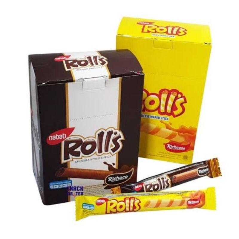 

Nabati Rolls Wafer Roll Box 20pcs