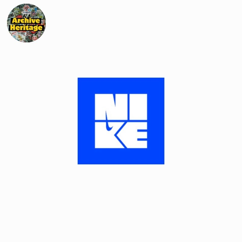 

sticker Nike logo fun art box brand sportswear stiker