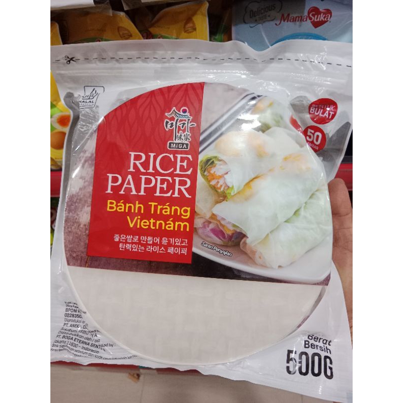 

Rice paper bulat Banh Trang Vietnam