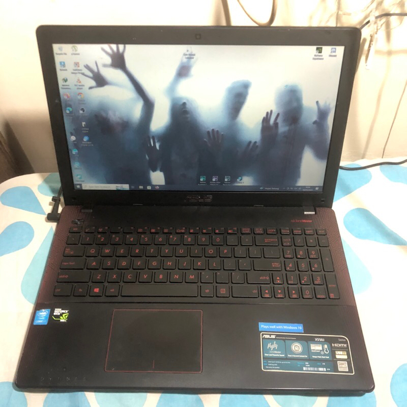 Laptop Gaming Murah Asus X550JX I7 1TB 256gb SSD Nvidia