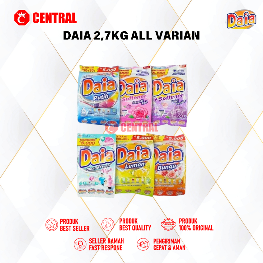 DAIA DETERGEN BUBUK 2.7KG